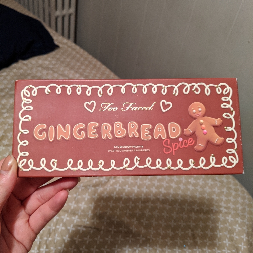 New Too Faced Gingerbread Palette